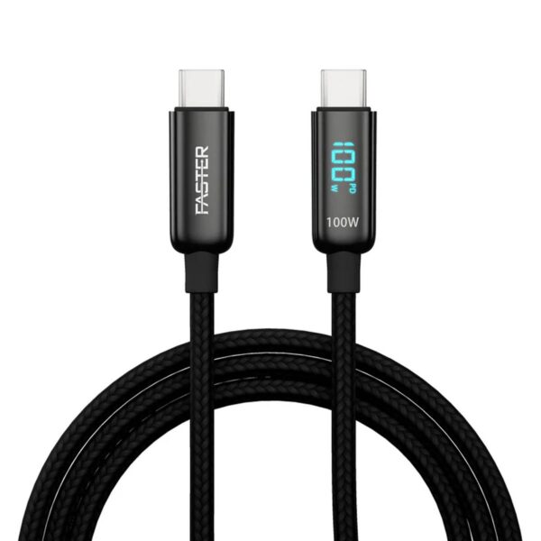FASTER VI-100W Charging Cable - Image 3