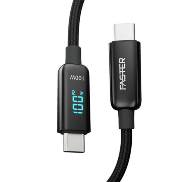 FASTER VI-100W Charging Cable - Image 2