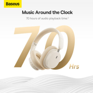 Baseus Bowie D05 Wireless Headphones Creamy-white