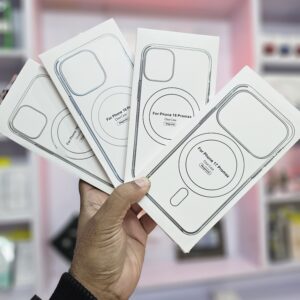 IPhone All Models Magnetic MagSafe supported Shock Proof Clear Case