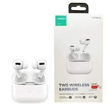 JOYROOM JR-T03S PRO(ANC) Earbuds White With Thin silicone Case