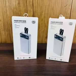 66w Super Fast Charger Mobile Power Bank 20000mah Battery LCD Dispaly PD Fast