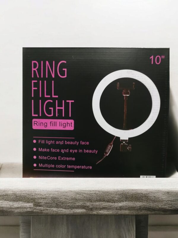 LED Ring light No brand M26, 26cm, 20W, Black