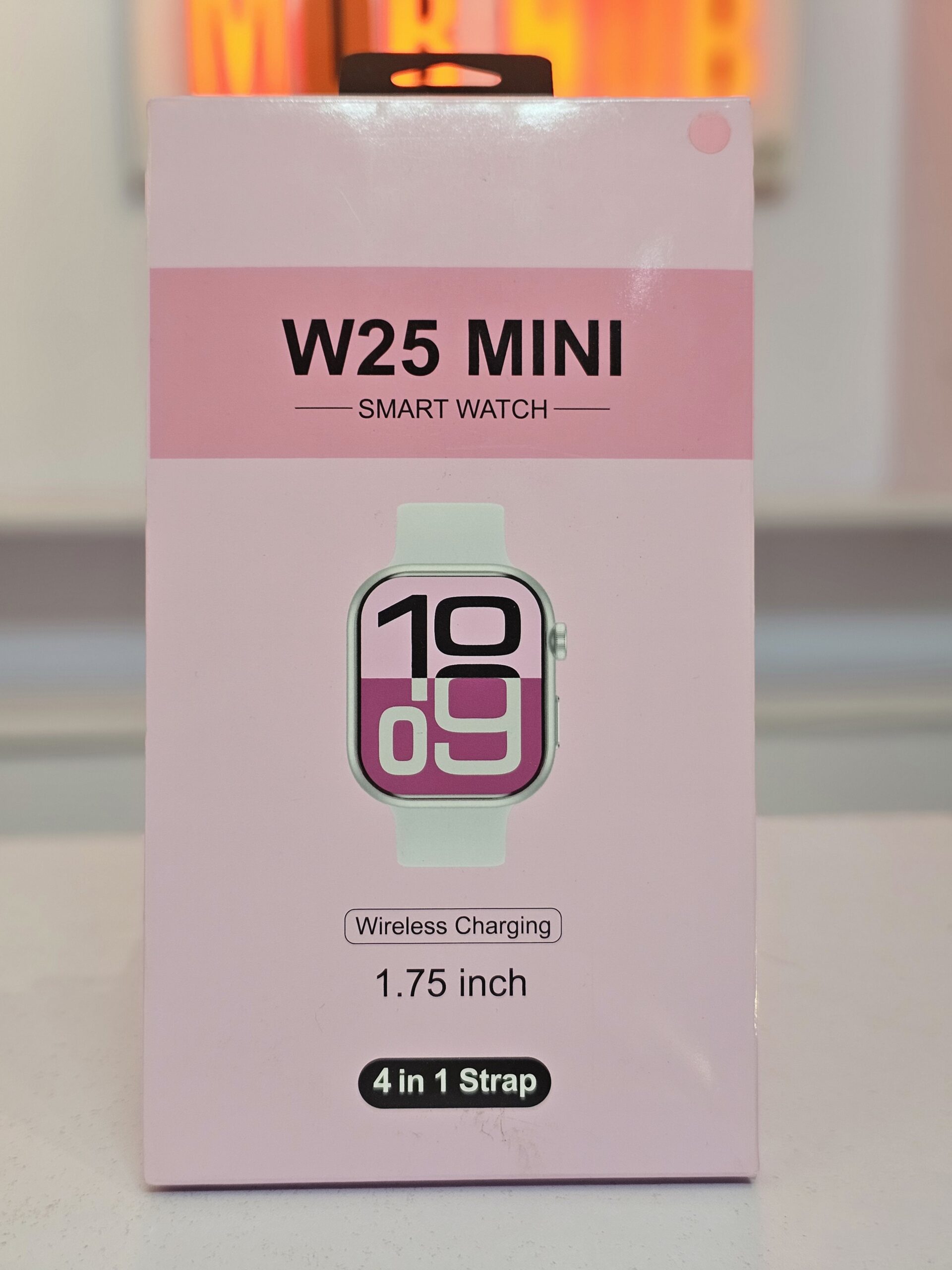 W 25 mini 42mm | 4 straps | Premium finish | Dual touch