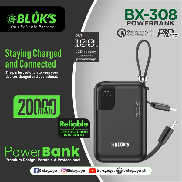 BLUK'S POWER Bank 20000mAh - Image 2